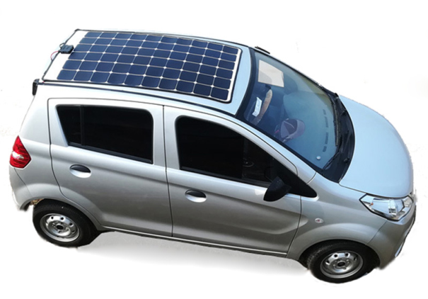 الطاقة الشمسية هاتشباك السيارة الشمسية 3380 مم بانيل 160 مم 2