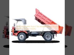 Diesel Engine Mini Truck 5 Ton Wheeled Mining Dump Truck For Mineral Industry